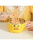 Kawaii Ördek Ramen Kase Çift Paslanmaz Çelik Büyük Kapasiteli Öğrenci Bento Kutusu Anında Erişte Kase Kapaklı Mutfak Sofra Takımı | Kaseler (Yurt Dışından) 2
