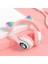 Kablosuz Sevimli Kedi Kulak Kulaklık Bluetooth Kulaklık LED Stereo Müzik Kask Telefonu Mıc ile Flaş Işıkları Kulaklık Çocuklar Için Hediyeler | Bluetooth Kulaklık ve Amp;kulaklıklar (Yurt Dışından) 2