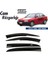 Cam Rüzgarlığı Opel Astra F 1991-1997 Arası Mügen Tip Piano Black 1