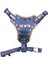 Köpek göğüs tasması hakiki deri siyah taba göğüs ölçüsü:50-90cm ayarlamalı boyun ölçüsü:40-60cm dog harness GT1-33 1