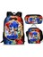 Sonic Sırt Çantası Sonic2 Öğrenci Okul Çantası Çocuk Yemek Çantası Kalem Kutusu Üç Parçalı Set (Yurt Dışından) 1