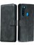 Xiaomi Redmi Note 8-Black Için Düz Renkli Cüzdan Stand Deri Kılıf (Yurt Dışından) 1