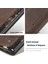 Xiaomi Mi 11-Coffee Için Otomatik Emilmiş Deri Cüzdan Stand Kılıfı Kılıfı (Yurt Dışından) 3