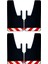 Peugeot J9 - J10 Kırmızı-Beyaz Fosforlu 4'lü Paçalık Çamurluk Tozluk PEU0FX02302 3
