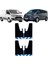 Ford Transit Tourneo Custom Mavi-Beyaz Fosforlu 4'lü Paçalık Çamurluk Tozluk FRD0FX02803 1