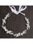 D Getnoıvas Gelin Altın/gümüş Renk Çiçek Şerit Hairband Kafa Bandı Kadın Başlığı Tiara Düğün Gelin Saç Takı Aksesuarları (Yurt Dışından) 1