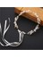 D Getnoıvas Gelin Altın/gümüş Renk Çiçek Şerit Hairband Kafa Bandı Kadın Başlığı Tiara Düğün Gelin Saç Takı Aksesuarları (Yurt Dışından) 2