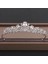 Gümüş Düğün Taç Saç Takı Gelin Başlığı Kadın Barok Rhinestones Kristal Tiaras Gelin Parti Taçlar Düğün Saç Aksesuarları (Yurt Dışından) 1