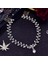 HP465-GOLD Youlapan Rhinestone Düğün Alın Bandı Kadın Headdress Su Damlası Gelin Kafa Tiara Gelin Kafa Parçası ile Tarak HP466 (Yurt Dışından) 1