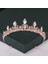 Stil 9 Trendy Gül Altın Rengi Tiaras ve Taçlar Inci Kristal Prenses Diadems Sıcak Satış Kraliçe Düğün Gelin Saç Aksesuarları Başlığı (Yurt Dışından) 1