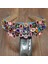 Lüks El Yapımı Vintage Bohemya Pembe Yeşil Kristal Rhinestones Headdress Çiçek Tiara Lüks Başlığı Aksesuarları Kadın Düğün Için (Yurt Dışından) 4