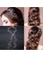 01 Altın Kristal Gelin Kadınlar Için Gelin Düğün Saç Aksesuarları Inci Çiçek Kafa Bandı El Yapımı Hairband Boncuk Saç Tarak Dekorasyon (Yurt Dışından) 2