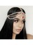 Gümüş Yeşil Boho Rhinestone Alın Bandı Saç Aksesuarları Kadınlar Için Saç Tokası Saç Süsü Tiara Frontlet Hint Bohemia Saç Takı (Yurt Dışından) 4