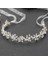 Gümüş Gümüş Renk Bantlar Kadınlar Için Gelin El Yapımı Kristal Rhinestone Tiaras Hairbands Düğün Saç Aksesuarları Kraliçe Kafa Bandı Hediye (Yurt Dışından) 1