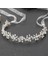 Gümüş Gümüş Renk Bantlar Kadınlar Için Gelin El Yapımı Kristal Rhinestone Tiaras Hairbands Düğün Saç Aksesuarları Kraliçe Kafa Bandı Hediye (Yurt Dışından) 2