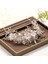 Gümüş Düğün Bandı Gümüş Renk Kristal Tiara El Yapımı Gelin Headdress Çiçek Yaprak Saç Takı Kafa Bandı Gelin Saç Aksesuarları (Yurt Dışından) 2