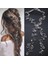 Gümüş Tiaras Pin Kristal Inci Gelin Tiaras Hairbands Tokalar Nedime Diamante Saç Vine Aksesuarları Düğün Takı 35 cm Şapkalar (Yurt Dışından) 2