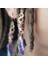 AD--0121 Ametist Loc Takı Seti, Kristal Dreadlock Takı, Dread Kollu Dreadlock Takı (Yurt Dışından) 2