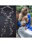 Gümüş Tiaras Pin Kristal Inci Gelin Tiaras Hairbands Tokalar Nedime Diamante Saç Vine Aksesuarları Düğün Takı 35 cm Şapkalar (Yurt Dışından) 5