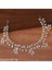 Gümüş Renk Kadın Bantlar Saç Takı Düğün Saç Aksesuarları Kadınlar Için Rhinestone Inci Kafa Bandı Gelin Tiara Hairbands Aksesuarları (Yurt Dışından) 1