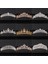 Gümüş Düğün Taç Saç Takı Gelin Saç Aksesuarları Kadın Barok Taç Rhinestones Kristal Tiaras Gelin Kraliçe Parti Taçlar Hediye (Yurt Dışından) 2