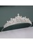25 Altın Gümüş Renk Tiaras ve Taçlar Düğün Gelin Parti Için Kristal Inciler Diadems Rhinestone Kafa Süsler Moda Aksesuarları (Yurt Dışından) 3