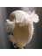 Rodyum Kaplama Düğün Gelin Headdress Saç Bantları Ölümsüz Boncuklu Çiçek Kız Süs Inci Küpe Saç Aksesuarları Seti (Yurt Dışından) 4
