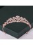 14 Trendy Gül Altın Rengi Tiaras ve Taçlar Inci Kristal Prenses Diadems Sıcak Satış Kraliçe Düğün Gelin Saç Aksesuarları Başlığı (Yurt Dışından) 4