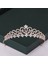 14 Trendy Gül Altın Rengi Tiaras ve Taçlar Inci Kristal Prenses Diadems Sıcak Satış Kraliçe Düğün Gelin Saç Aksesuarları Başlığı (Yurt Dışından) 5