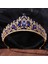 29 Kristal Rhinestone Düğün Saç Aksesuarları Altın Gümüş Renk Tiaras ve Taçlar Gelin Kadın Moda Prenses Diadems Takı (Yurt Dışından) 5