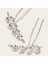 0268 Altın Floralbride Alaşım Gümüş Renk Temizle Kristal Rhinestones Gelin Saç Tokası Düğün Saç Etiket Kadın Nedime Saç Aksesuarları (Yurt Dışından) 5