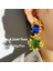 Z 4 cm Vintage Aşk Kalp Metal Geometri Büyük Damla Küpe Renk Rhinestone Reçine Dangle Küpe Kadınlar Takı Için 2022 Yeni Trendy (Yurt Dışından) 3