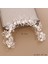 K Inciler Bantlar Kadın Kızlar Için Gelin Düğün Hairbands Beyaz Çiçek Tiaras ve Taçlar Kore Moda Headdress Saç Takı (Yurt Dışından) 3