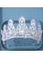 Stil E Gümüş Renk Çeşitli Gümüş Renk Kristal Taçlar Gelin Tiaras Moda Kraliçe Taklidi Diadem Cz Başlığı Düğün Saç Takı Aksesuarları (Yurt Dışından) 3