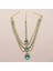 Altın Açık Mavi Boho Rhinestone Alın Bandı Saç Aksesuarları Kadınlar Için Saç Tokası Saç Süsü Tiara Frontlet Hint Bohemia Saç Takı (Yurt Dışından) 1