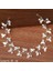 Gümüş Renk Kadın Bantlar Saç Takı Düğün Saç Aksesuarları Kadınlar Için Rhinestone Inci Kafa Bandı Gelin Tiara Hairbands Aksesuarları (Yurt Dışından) 1