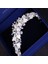 Altın Rengi Barok Vintage Altın Rengi Taklidi Inci Çiçek Gelin Taçları Tiaras Kafa Bandı Kristal Diadem Taç Düğün Saç Aksesuarları (Yurt Dışından) 3
