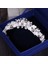 Altın Rengi Barok Vintage Altın Rengi Taklidi Inci Çiçek Gelin Taçları Tiaras Kafa Bandı Kristal Diadem Taç Düğün Saç Aksesuarları (Yurt Dışından) 4