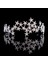 Gümüş Tiara Kristal Yıldız Tiara Taç Düğün Gelin Rhinestones Taç Bandı Gelin Headdress Başlığı Kadın Kız Saç Takı Aksesuarları (Yurt Dışından) 2