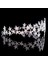 Gümüş Tiara Kristal Yıldız Tiara Taç Düğün Gelin Rhinestones Taç Bandı Gelin Headdress Başlığı Kadın Kız Saç Takı Aksesuarları (Yurt Dışından) 4