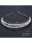 Şerit TSJ121 Efily Düğün Tiaras ve Taçlar Kristal Lüks Takı Taklidi Bantlar Kadınlar Için Gelin Saç Aksesuarları Saç Bandı Hediye (Yurt Dışından) 1