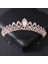 Gümüş Düğün Saç Tiara Kristal Gelin Tacı Taç Gümüş Renk Diadem Peçe Tiaras Düğün Saç Aksesuarları Başlıklar Kafa Takı (Yurt Dışından) 4