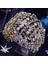 S-Crown Topqueen HP240 Altın Düğün Saç Takı Lüks Kristal Saç Süsler Taklidi Düğün Taç Kadın Tiara Pageant Bandı (Yurt Dışından) 5