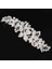 0194H01 Treazy Vintage Büyük Çiçek Gelin Saç Combs Rhinestone Kristal Düğün Tiara Saç Takı Avrupa Tasarım Saç Aksesuarları (Yurt Dışından) 1
