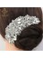 0194H01 Treazy Vintage Büyük Çiçek Gelin Saç Combs Rhinestone Kristal Düğün Tiara Saç Takı Avrupa Tasarım Saç Aksesuarları (Yurt Dışından) 2