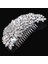 0194H01 Treazy Vintage Büyük Çiçek Gelin Saç Combs Rhinestone Kristal Düğün Tiara Saç Takı Avrupa Tasarım Saç Aksesuarları (Yurt Dışından) 3
