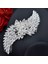 A409 Gümüş A25 Kristal Gelin Saç Takı Rhinestone Pageant Bantlar Gelin Saç Parçası Alaşım Yaprak Tarak Düğün Başlığı Kadınlar Için Tiaras (Yurt Dışından) 1