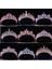 Altın Mavi Dıezı Barok Vintage Prenses Kraliçe Gelin Taç Şapkalar Kristal Tiara Kadınlar Için Düğün Taç Saç Elbise Aksesuarları Takı (Yurt Dışından) 2