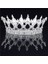 Altın Ab Renkleri Kristal Vintage Kraliyet Kraliçe Kral Tiaras ve Taçlar Erkek/kadın Pageant Balo Diadem Saç Süsler Düğün Saç Takı Aksesuarları (Yurt Dışından) 5