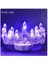 Mor Işık Parlayan Kristal Rhinestone Tiaras Gelin Kadınlar Için LED Işık Taçlar Saç Süsler Takı Düğün Gelin Kraliçe Taç Tiara ML708 (Yurt Dışından) 1